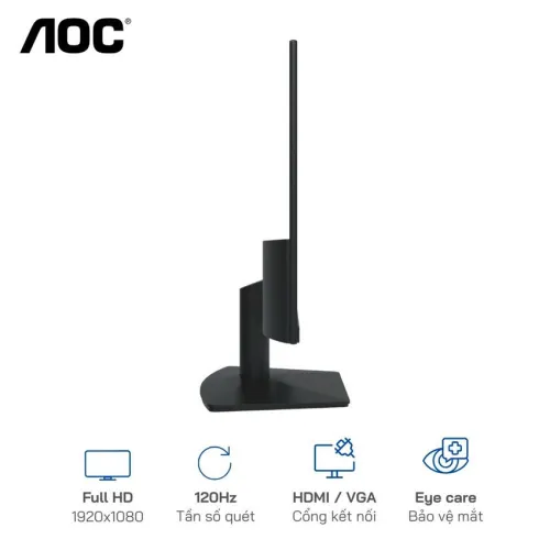 Màn hình AOC 24B15H3 | 23.8 inch | FHD |  IPS | 120Hz | 1ms